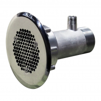 Форсунка RunwillPools Р2-24 гидромассажная 20-40м³/ч, AISI-304 с закладной и лицевой панелью  - wod-mir.ru 