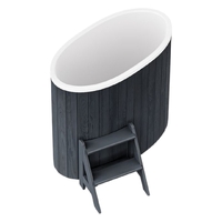 Купель STANDART 68 термоберёза графит - wod-mir.ru 