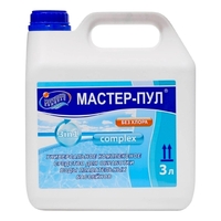 Маркопул Кемиклс Мастер-Пул средство для комплексной обработки воды, 3л - wod-mir.ru 