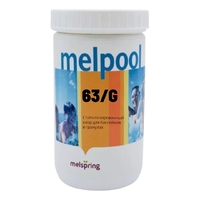 Melpool 63/G хлор стабилизированный (гранулы), 1кг - wod-mir.ru 