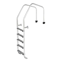 Лестница Jcaqua Overflow JL5-5, 5 ступеней - wod-mir.ru 