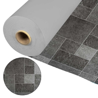 Пленка ПВХ Cefil Nature Vulcano 1,65x25м (41,25м²) плитка серая - wod-mir.ru 