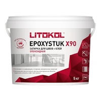 Эпоксидная затирка Litokol Epoxystuk X90, белая (5кг) - wod-mir.ru 