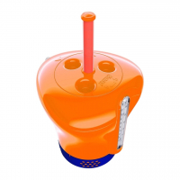  Плавающий дозатор-термометр Kokido с индикатором, оранжевый (CD16BU) - wod-mir.ru 