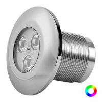 Прожектор светодиодный 6Вт, RGB, Aquaviva HJ-FG-SS75-1.5 (под плитку) - wod-mir.ru 