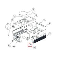Плата контроля хлоратора Aquaviva SSC50 PCB Ver5.6 - wod-mir.ru - Екатеринбург 