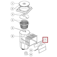 Шторка для скиммера Aquaviva серии EM0130/EM0140 (89150713) - wod-mir.ru 