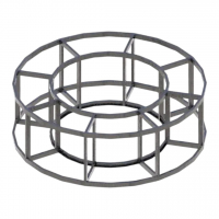 Металлический каркас для купели VH1500 - wod-mir.ru 