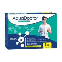 AquaDoctor Superflock коагулирующее средство в картушах, 1кг - wod-mir.ru 