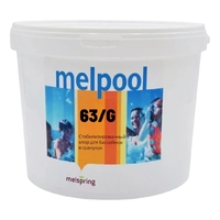 Melpool 63/G хлор стабилизированный  (гранулы), 5кг - wod-mir.ru 