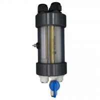 Пробоотборная ячейка измерительная PH/RX/FreeCl д.63мм с отборным краном - wod-mir.ru 