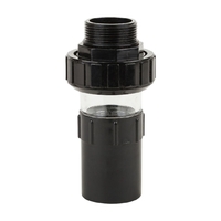 Муфта разборная Aquaviva, d50мм, со смотровым стеклом - wod-mir.ru 