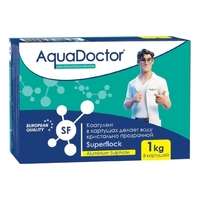 AquaDoctor Superflock коагулирующее средство в картушах, 1кг - wod-mir.ru 
