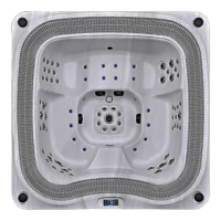 СПА бассейн Kingston JCS-89 (240х240x95см) переливной  - wod-mir.ru 