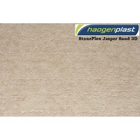 Пленка ПВХ Haogenplast StoneFlex Jasper Sand-3D, ширина 1,65м (песочный) - wod-mir.ru - Екатеринбург 