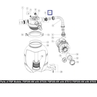 Втулка для шланга ф/у Aquaviva FSP (2011026) - wod-mir.ru 