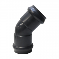 Отвод 45°, d225мм, двухраструбный Aquaviva - wod-mir.ru 