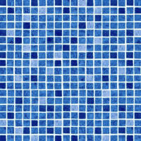Пленка ПВХ CGT Alkor Aquadecor Cyrus Blue 1,65х25м (41,25м²) синяя мозаика - wod-mir.ru 