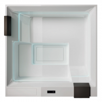 СПА бассейн Treesse Wave (235x235x98см) - wod-mir.ru 