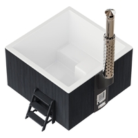 Купель ELITE QUATTRO 180 термососна графит - wod-mir.ru 