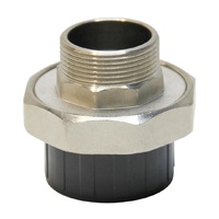 Муфта разборная переходная НР Aquaviva, d75x2 1/2", латунь - wod-mir.ru 