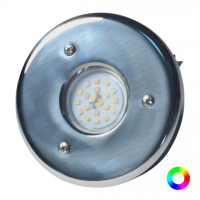 Прожектор cветодиодный Мини 3Вт, RGB, AISI-304, Акватехника АТ 16.11 (под плитку) - wod-mir.ru 