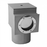 Скиммер 15л с круглым фланцем, AISI-316, Акватехника АТ 05.18М (универсальный) - wod-mir.ru 