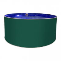 Бассейн Лагуна 5х1,25м круглый, мятно-зеленый - wod-mir.ru 