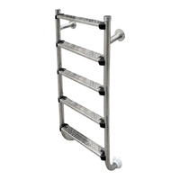 Лестница Aquaviva BHL515-SR, 5 ступеней, нижняя часть (без поручней) - wod-mir.ru 