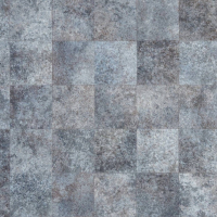 Пленка ПВХ Haogenplast StoneTile Urban 1,65х25м (41,25м²) серая плитка - wod-mir.ru 