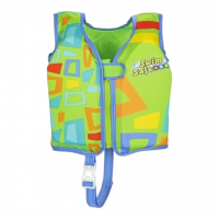  Жилет для плавания Bestway 32176, 11-18кг, зеленый - wod-mir.ru 