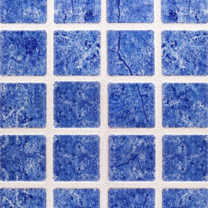  Пленка ПВХ Renolit Alkorplan Ceramics Atenea 1,65х21м (синяя мозаика) - wod-mir.ru 