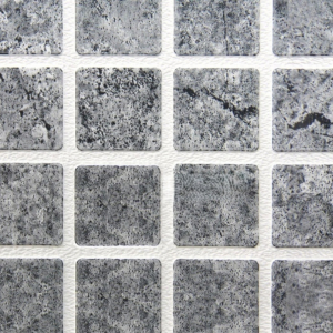  Пленка ПВХ Renolit Alkorplan Ceramics Etna 1,65х21м (темно-серая мозаика) - wod-mir.ru 