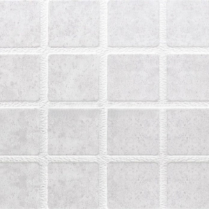  Пленка ПВХ Renolit Alkorplan Ceramics Selene 1,65x21м (34,65м²) светло-серая мозаика - wod-mir.ru 