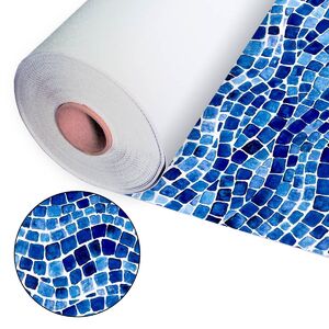 Пленка ПВХ Aquaviva Danube, ширина 2,05м (сине-голубой) - wod-mir.ru 