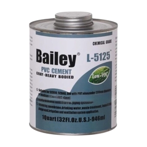 Клей для труб ПВХ Bailey L-5125, 946мл (для промышленности) - wod-mir.ru 