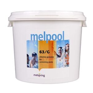 Melpool 63/G быстрорастворимое средство на основе стабилизированного хлора (гранулы), 1кг - wod-mir.ru - Екатеринбург 