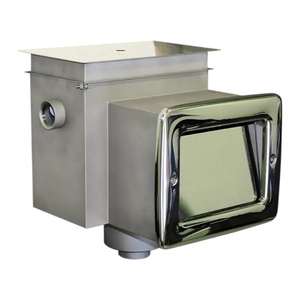 Скиммер 25м² RunwillPools Р3-07.2L, AISI-316 с автодоливом и переливом, наклонный (композит) - wod-mir.ru 