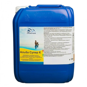 Chemoform Альба Супер К средство против водорослей, 10л - wod-mir.ru 