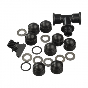 Гайка, шайба, колпачок для крышки фильтра Kripsol Artik AK, комплект 8шт (RRFI0024.00R) - wod-mir.ru 