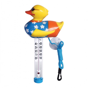 Термометр игрушка Kokido Утка Праздник (TM08CB/18) - wod-mir.ru 