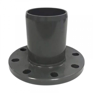 Патрубок гладкий с ПВХ фланцем 160мм, Aquaviva - wod-mir.ru 