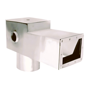 Скиммер 15л удлиненный с переливом, AISI-304, Акватехника АТ 05.04 (универсальный) - wod-mir.ru 