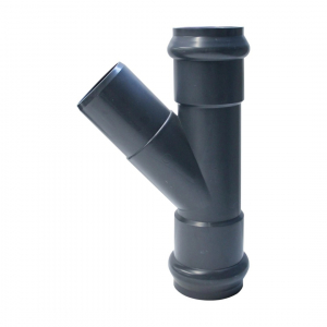 Тройник 45° Aquaviva раструбный, 110мм	 - wod-mir.ru 