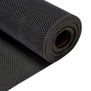 Противоскользящий ПВХ настил Aquaviva, черный, 0,9х15м - wod-mir.ru 