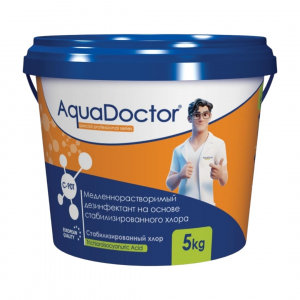  AquaDoctor C-90Т меделеннорастворимое средство для дезинфекции воды, таблетки (200г), 5кг - wod-mir.ru 