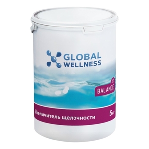 Global Wellnes Увеличитель щелочности (порошок), 5кг - wod-mir.ru 