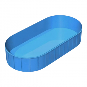 Полипропиленовый бассейн 8х4х1,5м овальный - wod-mir.ru 