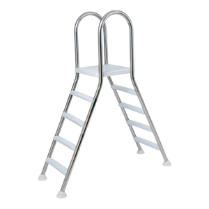 Лестница Hayward EEP4HF, 4 ступени, для наземных бассейнов - wod-mir.ru 