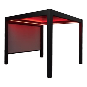 LED лента RGB, 3,6х2м, c алюминиевой планкой, Антрацит - wod-mir.ru 